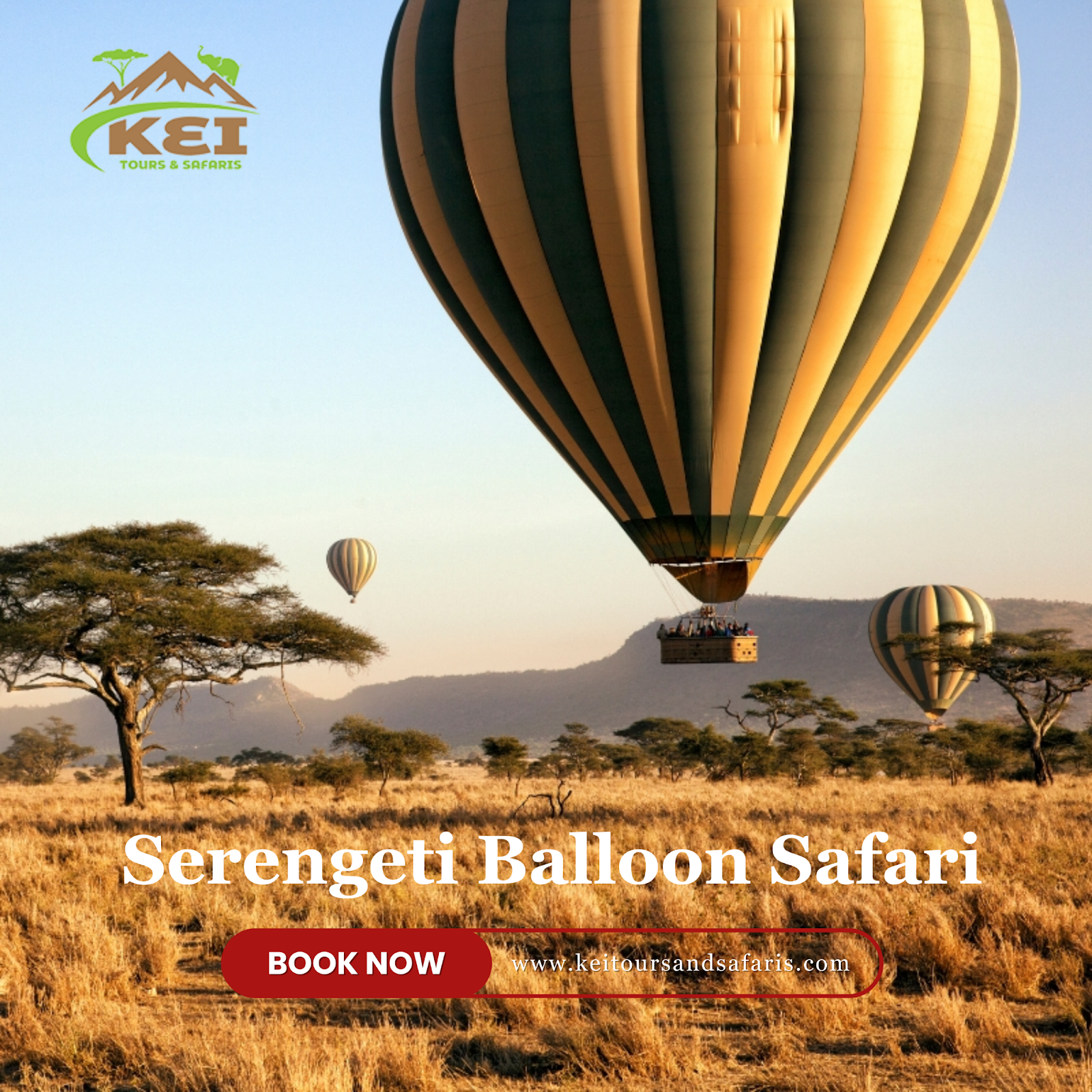 Kei Tours and Safaris Ltd Offers Exclusive Serengeti Balloon Safari Packages