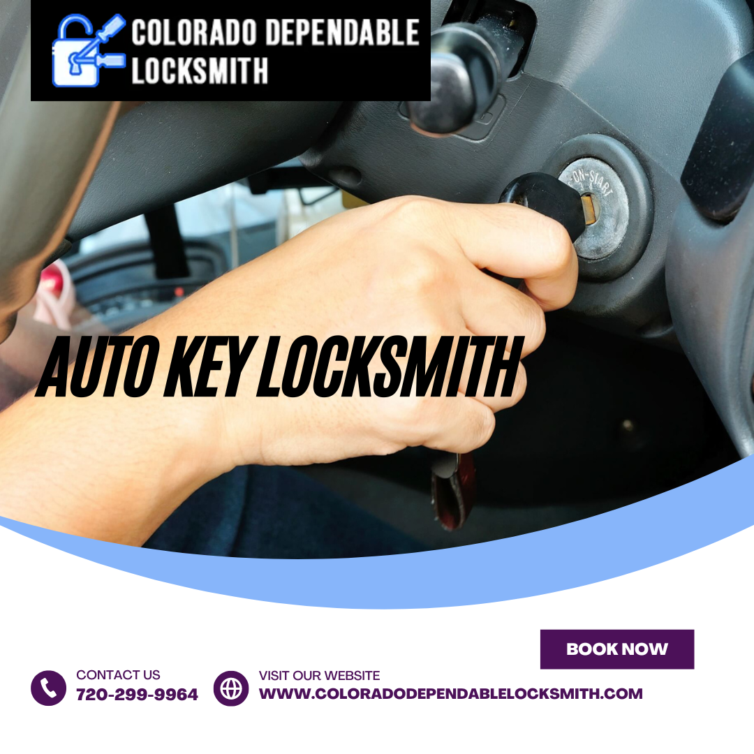 Colorado Dependable Locksmith Provides Excellent Auto Key Locksmith Services in Denver Co