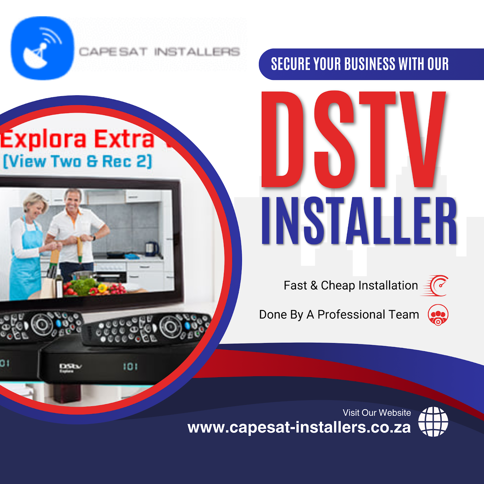 CapeSat Offers Seamless Dstv Installations with Expert Accredited Installers